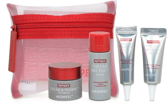 Medi-Peel - Peptide 9 Volume Bio Tox Trial Kit - Інтенсивний антивіковий набір для обличчя