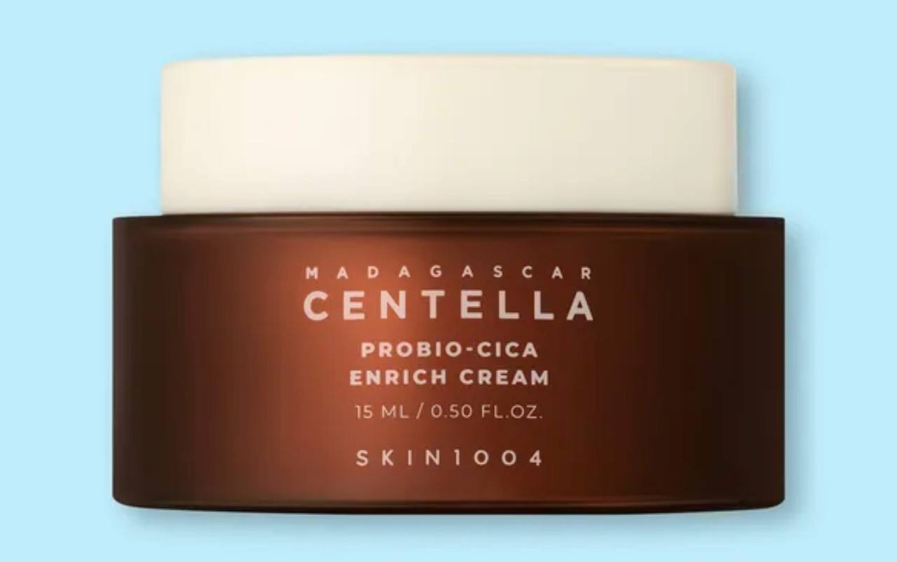 SKIN1004 - Madagascar Centella Probio-Cica Enrich Cream - Живильний крем для обличчя з пробіотиками - 15мл