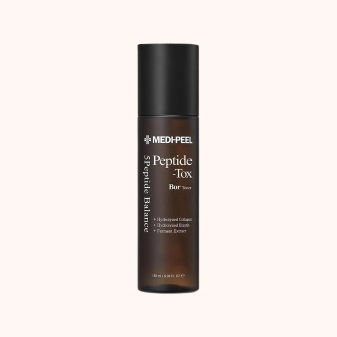 MEDIPEEL - Bor-Tox 5 Peptide Toner - Ліфтинг-тонер для обличчя з ефектом ботоксу, 180 мл