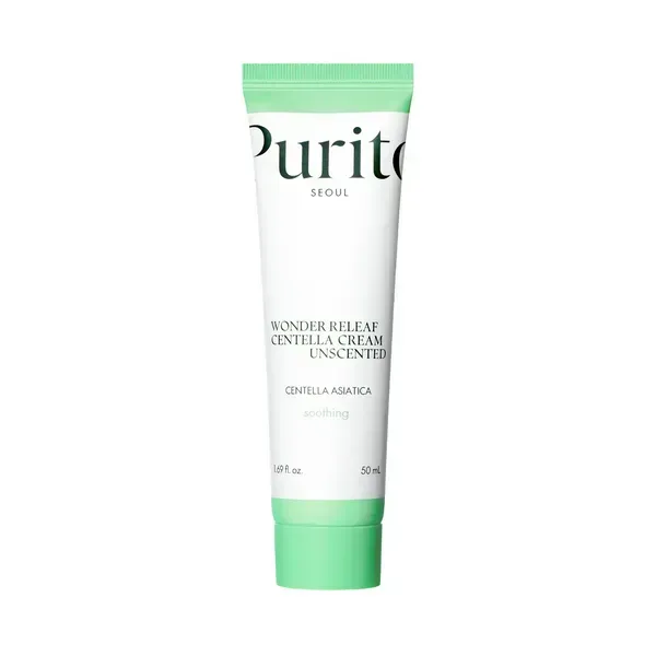 Purito - Seoul Wonder Releaf Centella Cream Unscented - Відновлюючий крем з центелою - 50мл