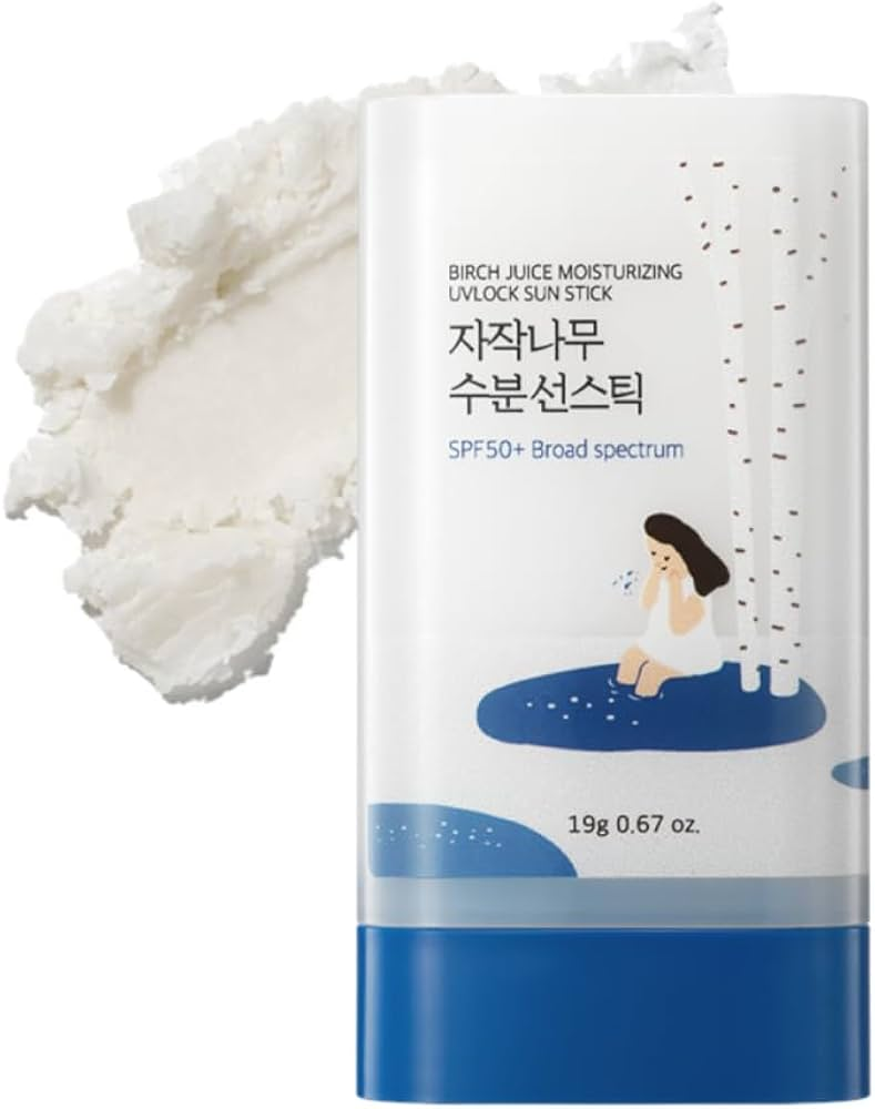 Round Lab - Birch Juice Moisturizing Sun Stick - Зволожуючий SPF стік із березовим соком - 19 г.