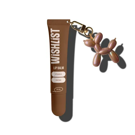 WISHLIST - LIP GLOSS BALM - Бальзам блиск + брелок ЕСПРЕСО - 10мл
