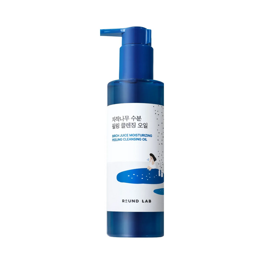 ROUND LAB - Birch Juice Moisturizing Peeling Cleansing Oil - Гідрофільна олія з березовим соком, 200 мл
