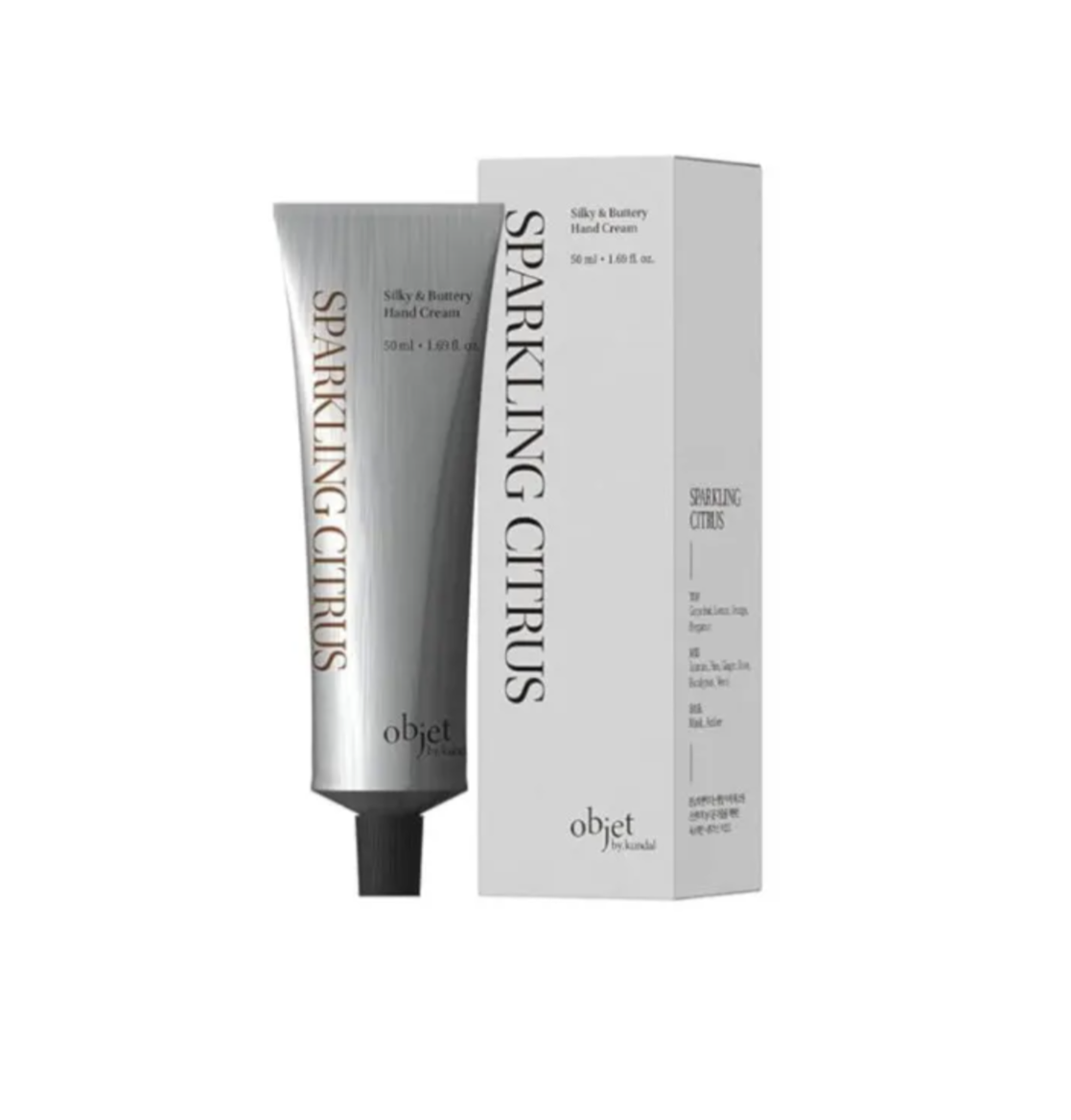 Objet by Kundal - Silky&Buttery Hand Cream Sparkling Citrus - Крем для рук преміум-класу - 50мл