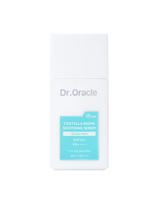 Dr.Oracle - Centella Biome Soothing Sunserum - Сонцезахисна сироватка для обличчя заспокійлива - 50 мл