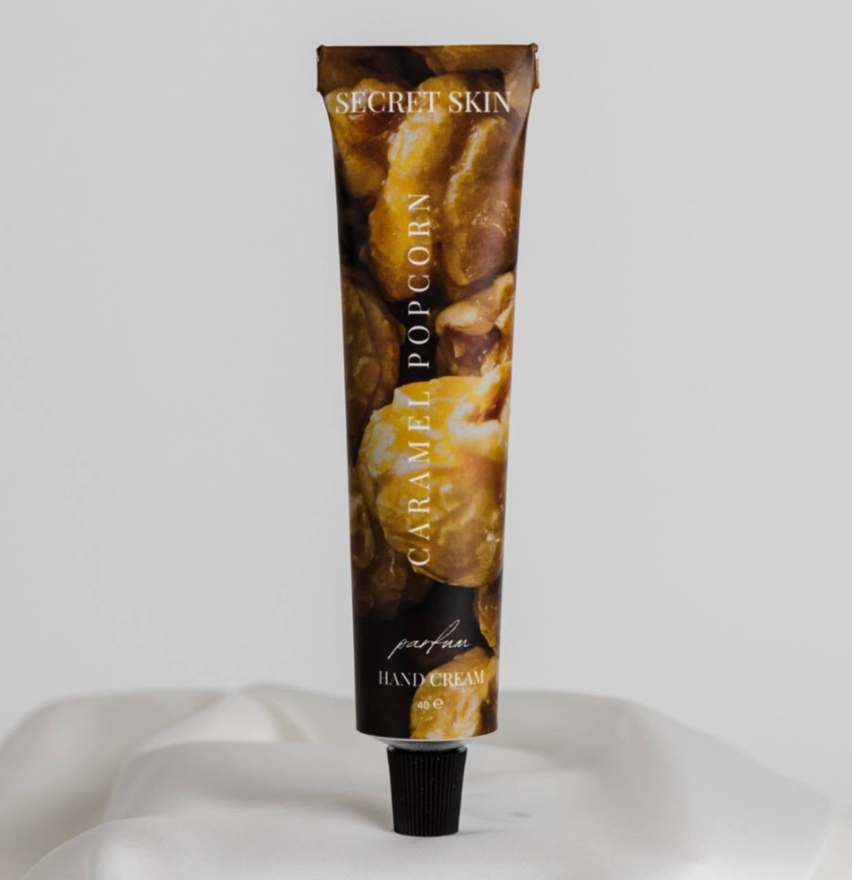 SECRET SKIN - Caramel Popcorn Hand Cream - Крем для рук карамельний попкорн - 40 мл