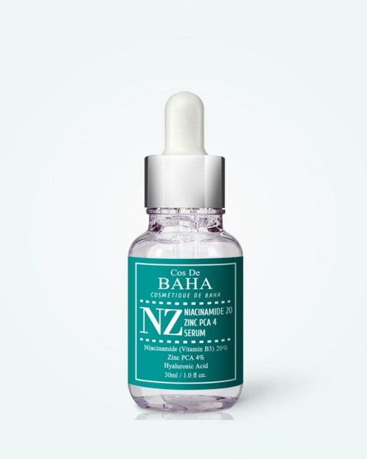 Cos De Baha Niacinamide 20% + Zinc 4% Serum – Сироватка для обличчя з ніацинамідом і цинком (30 мл)