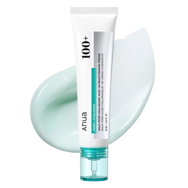 ANUA - PDRN HYALURONIC ACID 100 MOISTURE - Крем із полінуклеотидами та гіалуроновою кислотою - 60мл