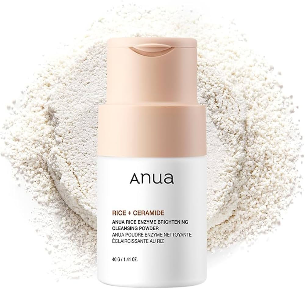 ANUA - Rice Enzyme Brightening Cleansing Powder - Ензимна пудра із рисом та керамідами, 40 г.