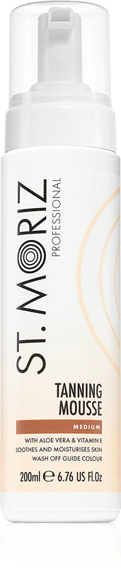 St. Moriz - Instant Self Tanning Mousse Medium - Мус-автозасмага для тіла - 200мл