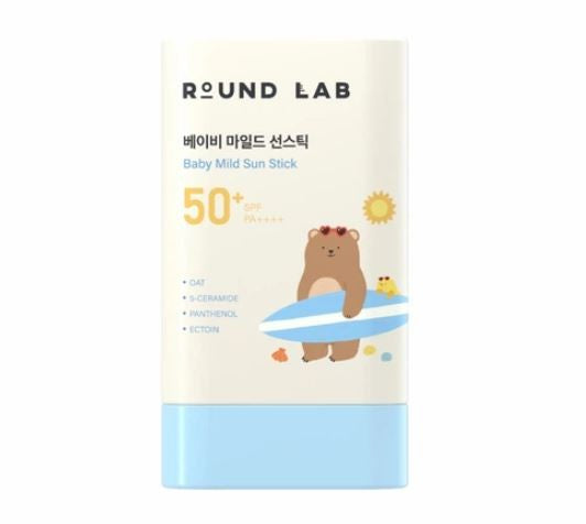 ROUND LAB - Baby Mild Sun Stick SPF 50+ PA++++ - Дитячий сонцезахисний стік, 21 g