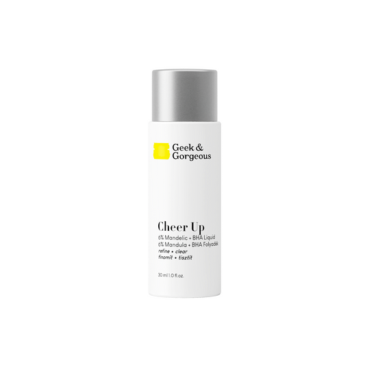 Geek & Gorgeous - Cheer Up Exfoliant - Ексфоліант з мигдалевою та саліциловою кислотами PHA+BHA - 30 мл