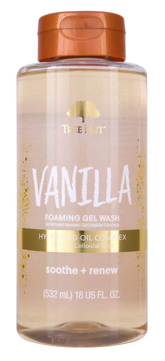Tree Hut - Vanilla Foaming Gel Wash - Гель для душу - 532мл
