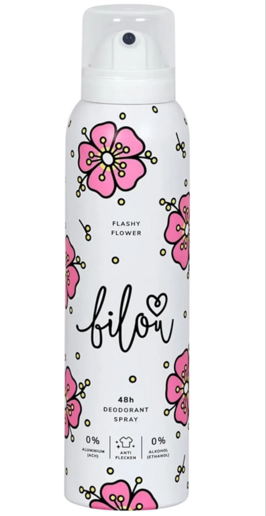 Bilou - Deodorant Spray Flashy Flower - дезодорант - 150 мл