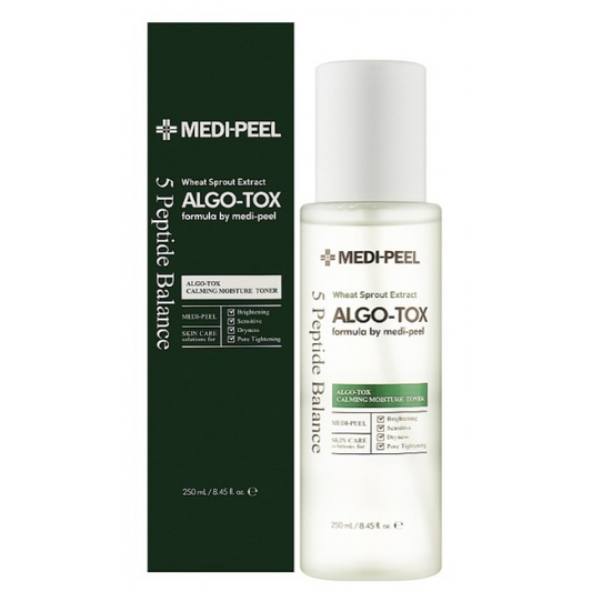 Medi-Peel - Algo-Tox Calming Moisture Toner - Заспокоюючий тонер з центелою та пептидами - 250мл