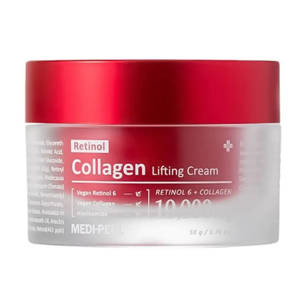 Medi-Peel - Retinol Collagen Lifting Cream - Ліфтинг-крем для обличчя з колагеном і ретинолом - 50g