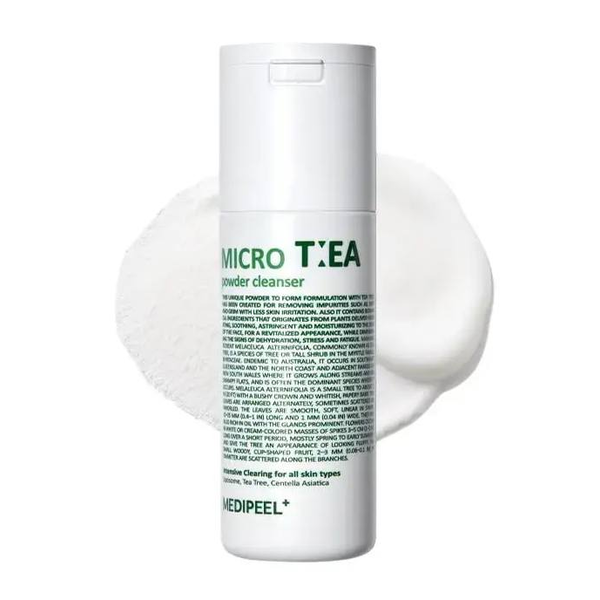 Medi-Peel - Micro Tea Powder Cleanser - Ензимна пудра з чайним деревом та центелою, 70 г.