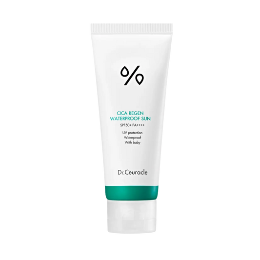 Dr.Ceuracle - Cica Regen Vegan Sun SPF50+/PA ++++ - Заспокійливий сонцезахисний крем - 100мл