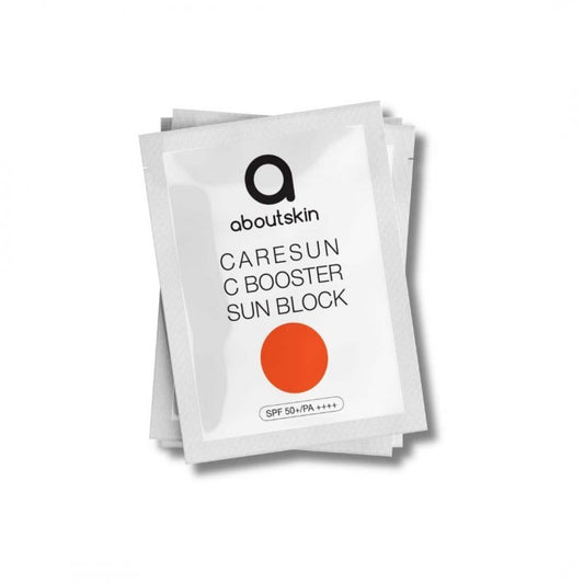 Aboutskin - C Caresun C Booster Sun Block SPF50+/PA++++ - Саше антиоксидантний сонцезахисний крем - 5мл