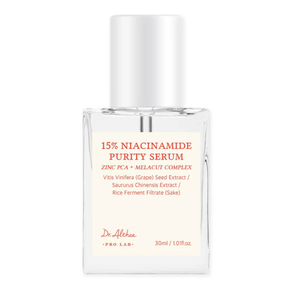 Dr.Althea – Niacinamide 15% Brightening Serum, Освітлююча сироватка із 15% ніацинаміду, 30 мл.