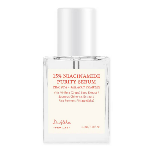 Dr.Althea – Niacinamide 15% Brightening Serum, Освітлююча сироватка із 15% ніацинаміду, 30 мл.