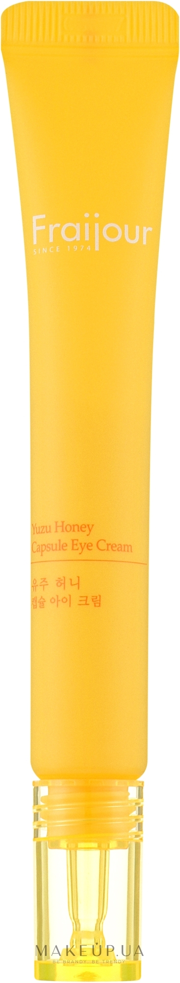 Fraijour - Yuzu Honey Capsule Eye Cream - Крем для шкіри навколо очей з прополісом, 20 мл.