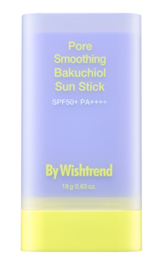 BY WISHTREND - Bakuchiol Sun Stick SPF 50+ PA++++ - Сонцезахисний стік-праймер - 16г