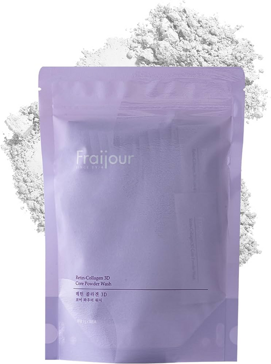 Fraijour - Retin-Collagen 3D Core Powder Wash - Ензимна пудра з ретинолом та колагеном, пакування 30 шт