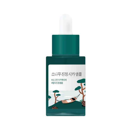 ROUND LAB - Pine Calming Cica Ampoule - Заспокійлива сироватка з екстрактом голок сосни - 30мл