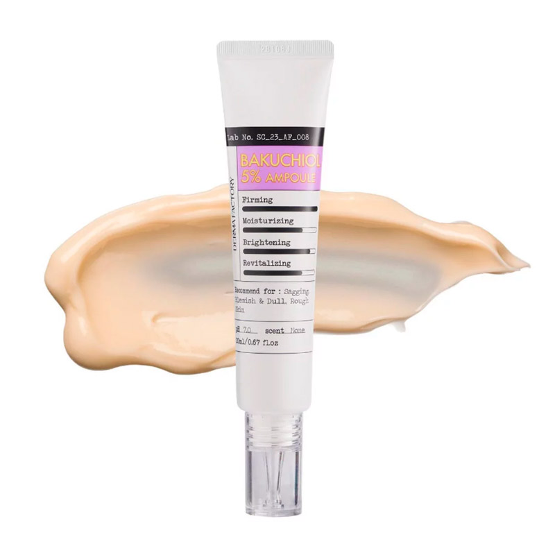 Derma Factory - Bakuchiol Intensive Firming Serum, інтенсивна ущільнююча сироватка з бакучіолом, 30 мл.