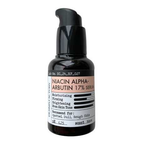 Derma Factory - Alpha-Arbutin & Niacinamide Brightening Serum - освітлювальна сироватка з альфа-арбутином та ніацинамідом, 30 мл