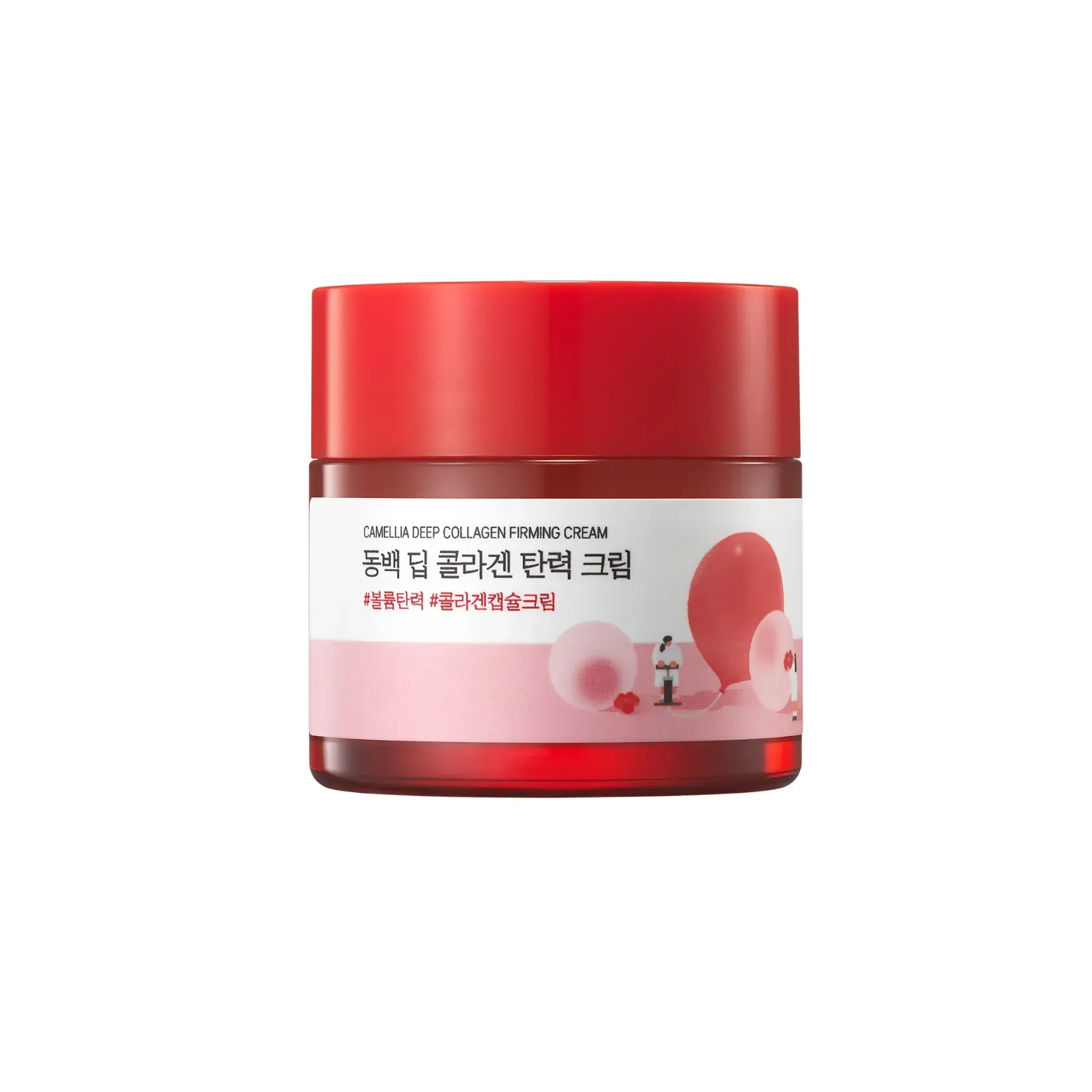 ROUND LAB - Camellia Deep Collagen Firming Cream - Крем з колагеном - 50мл