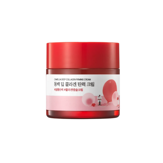 ROUND LAB - Camellia Deep Collagen Firming Cream - Крем з колагеном - 50мл