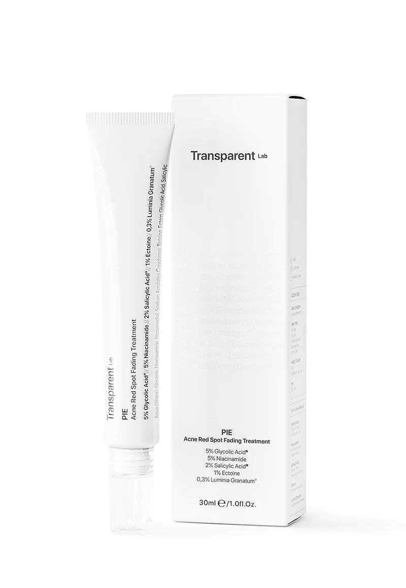 TRANSPARENT Lab - P. I. E Acne Red Spot Fading Treatment - Крем для лікування постзапальної еритеми - 30мл