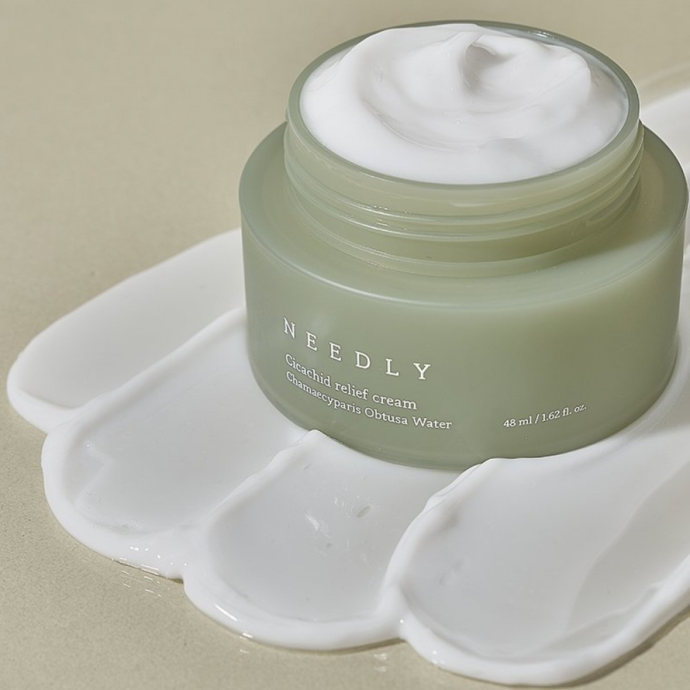 Needly - Cicachid relief cream - Заспокійливий крем з центелою, 48 мл.